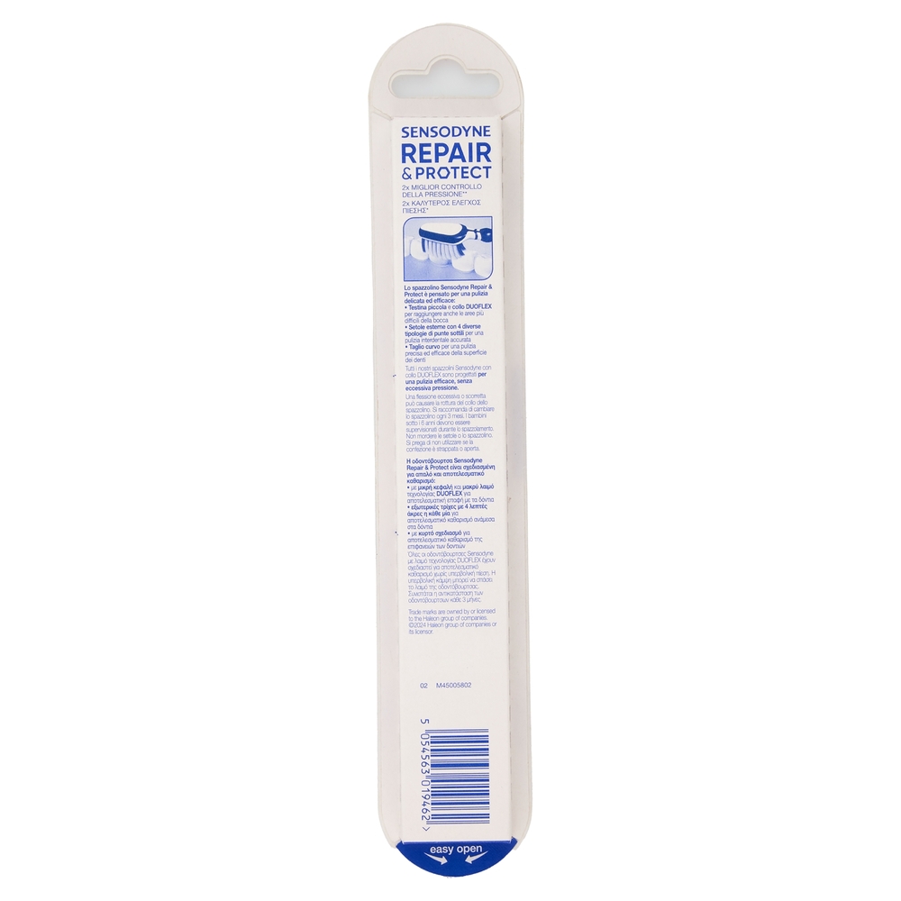 Sensodyne Repair & Protect spazzolino denti sensibili setole extra morbide igiene orale